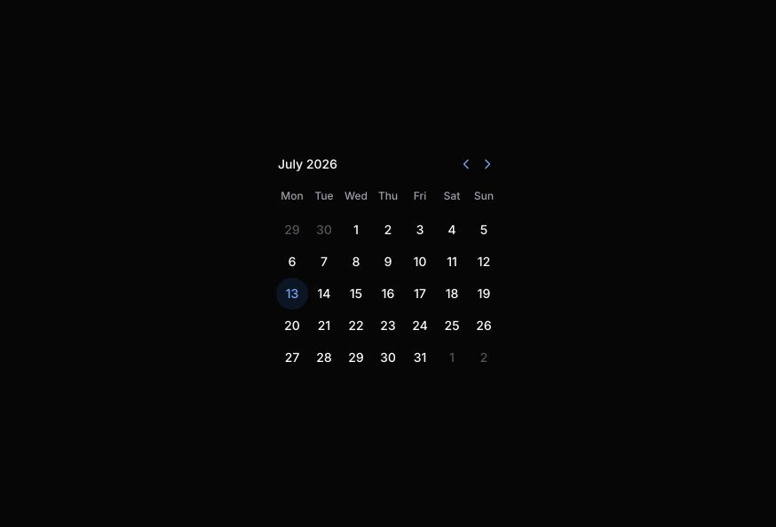 Calendar