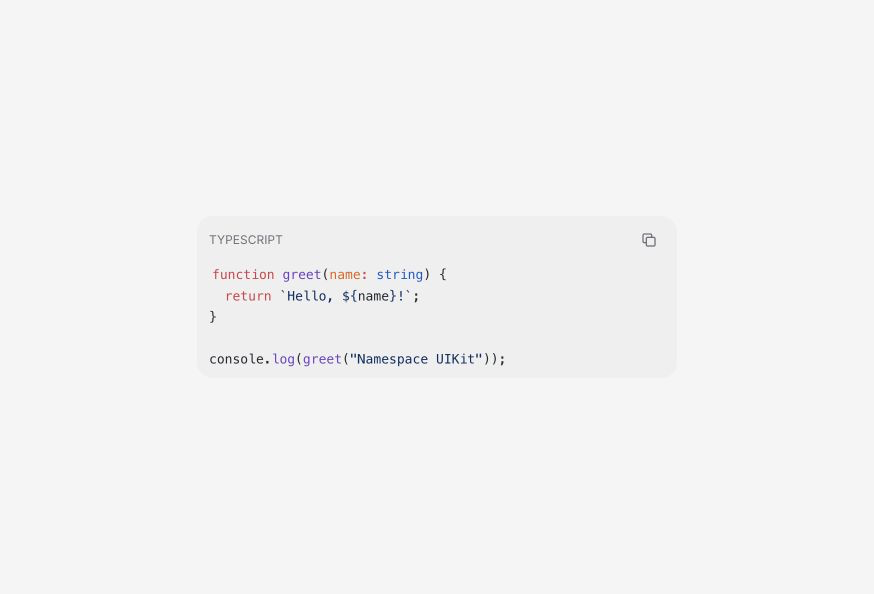 Code Block