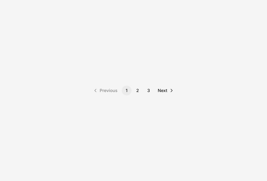 Pagination
