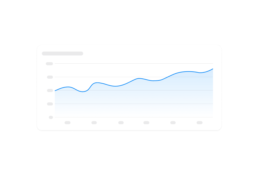 Generated area chart design